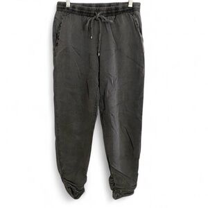 SPLENDID GRAY ELASTIC WAIST GATHERED ANKLE LIGHTWEIGHT JOGGERS SIZE XS SOFT COZY